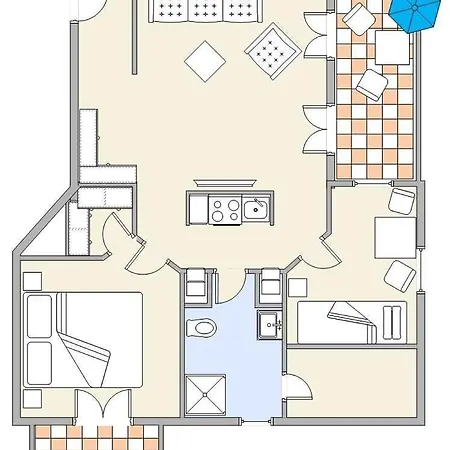 Waldhaus 22 Apartment *